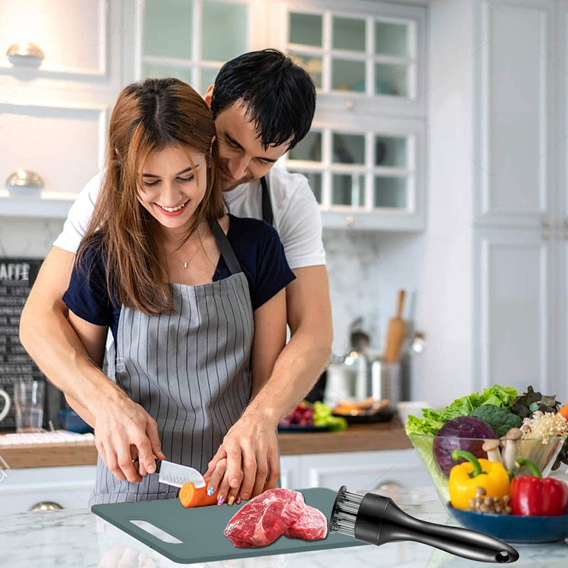Meat Tenderizer, Stainless Steel Meat Tenderizer Needle Tool, for Steak,