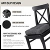 Tromlycs Chair Cushions for Dining Chairs Kitchen Seat Cushions Room