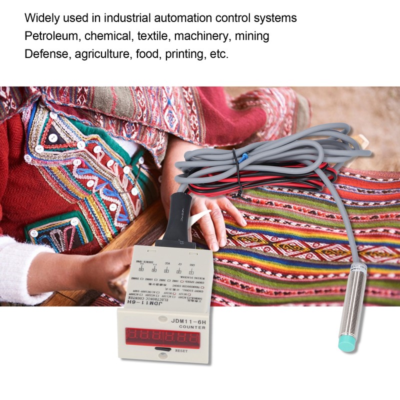 BERM Digital Electronic Counter for Metal Objects Contact Induction Panel