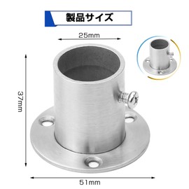 Flange Socket Flange Rod Holder Welding Neck Flange Stainless Steel Welding Neck Flange Bracket Support Stainless Steel Hanger Pipe Rail Support Plumbing Parts Hanging Flange
