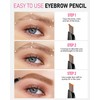 Yfulfill Ash Brown Eyebrow Pencil for Old Women, Eye Brow