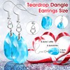 12 Pairs Crystal Earrings Set Women's Crystal Earrings Rainbow Konplott