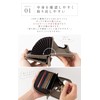 OTSUTOTSU Mini Wallet, Women's, Genuine Leather, Bi-Fold Wallet, Large Capacity,