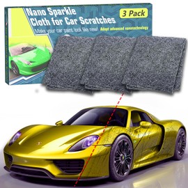 ONAITON Nano Sparkle Cloth Car Scratch Remover, Automotive Nano Sparkle Cloth for Car Scratch