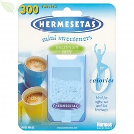 12 x Hermesetas Mini Sweeteners 300 Tablets 4.5g by Hermesetas