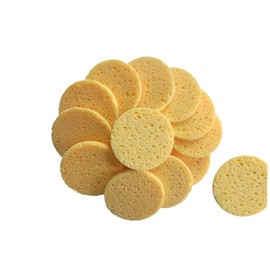 WOONEKY Skin-friendly 20pcs Cotton Pads for Face Round Makeup Sponges Makeup Remover Cotton Safe for Sensitive Skin