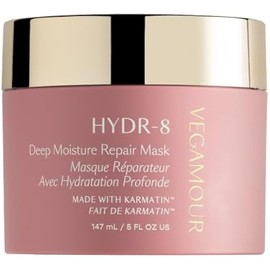 VEGAMOUR HYDR-8 Deep Moisture Repair Mask, Deep Conditioner Hair Mask Formulated Without Sulfates for Dry, Damaged, Frizzy Hair, Floral & Vanilla Scent, 5 fl. oz.