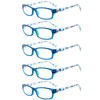 VIDEBLA 5 Pack Computer Reading Glasses Men and Women Anti