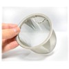 Kondou-san Series Tea Bottle, Silver, Size: Diameter 3.1 x Height