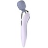 OFAK Wireless Electric Handheld Mini Massager - Portable Waterproof Back Massage Tool with Multiple Modes and Speed Grey