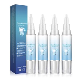 4pcs Gum Repair Gel - Teeth Repair Gel - Protect Repair Gum Shield Therapy - Fresh Breath, Deeply Cleaning, Enhances Gums Health Toothpaste