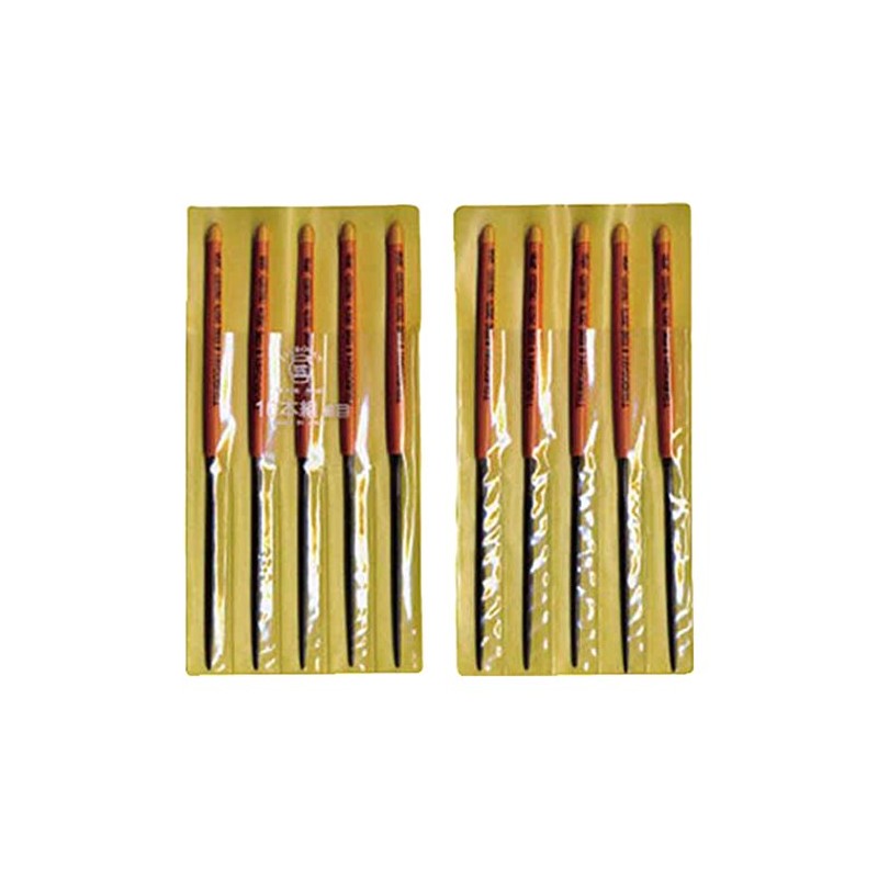 Tsubosan MA01003 File, Set of 10, Round, Fine