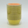 Huaswan Gold Foil Cupcake Liners Standard Paper Baking Cups for
