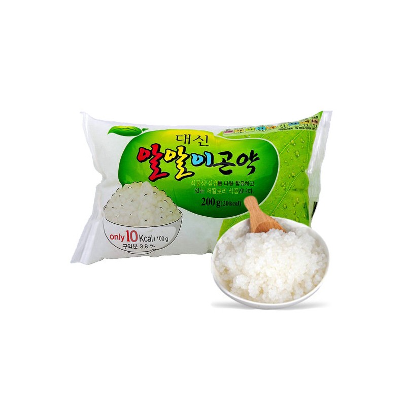 Daeshin Mulsan Daesin Konjac Al-al-i Konjac Rice 30 Packs Wet