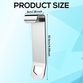 BOXOB 2pcs Cooler Lock Brackets with Bottle Opener, Heavy Duty Stainless Steel Locking Bracket for Tie-Down Security Compatible with Yeti RTIC Cooler Accessories