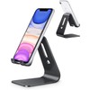 OMOTON Desktop Aluminum Cell Phone Tablet Stand Holder (Updated Version),