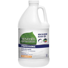 Single Seventh Generation Professional Non Chlorine Bleach, Free and Clear, Unscented, Color-Safe, 64 Fluid Ounce - 1 Each