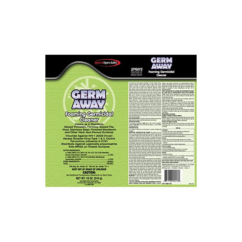 QuestSpecialty Germ Away