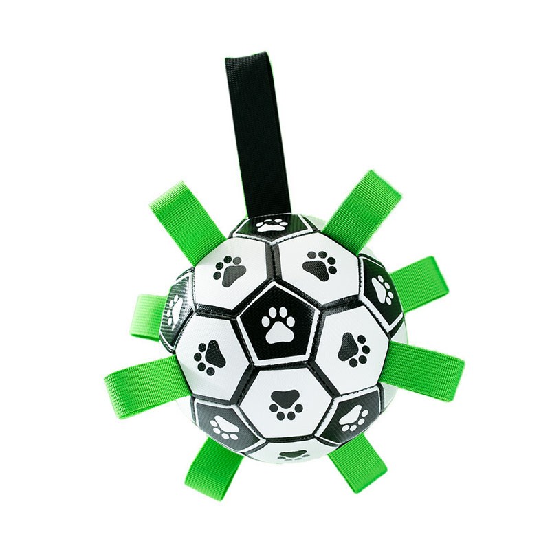 Dog Soccer Ball Toy Bite Resistant Inflatable Interactive Molar Pet