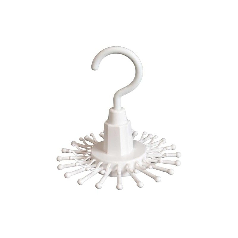 Sawafuji NS-20 Necktie Hanger, Tie Stoppers 20, Snow White, 20