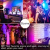 ChangM LED Flood Light Outdoor 500W Equivalent,Bluetooth RGB Flood Lights