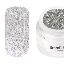 Emmi-Nail Glitter Gel Silver 5ml