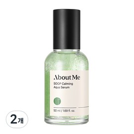 About Me Forest Calming Moisture Serum 2 x 50ml / 어바웃미 숲 진정 수분 세럼 2개 50ml