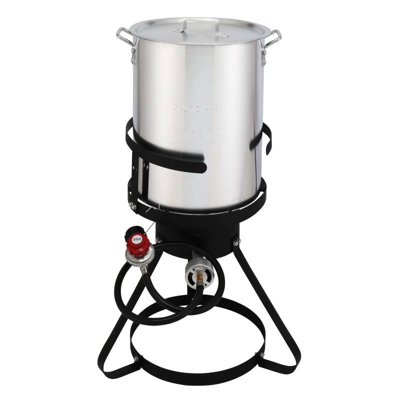 13*32inch Four Piece Set Black Round Iron Stove Frame Silver