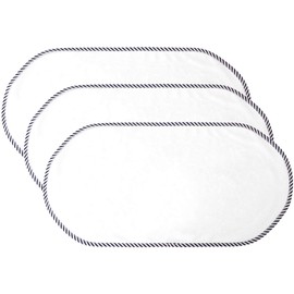 Nicoone 3 Pack Waterproof Changing Pad Liner Washable Reusable Changing Table Cover Liner 11 8 x 23 6 Bamboo Fibre Terry Cloth TPU