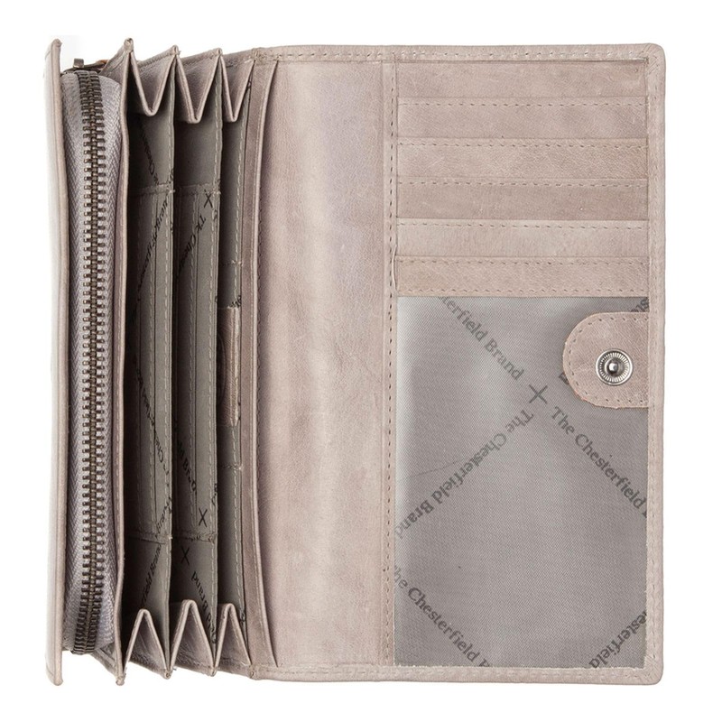 The Chesterfield Brand Antique Buff Hampton RFID Leather Wallet 18