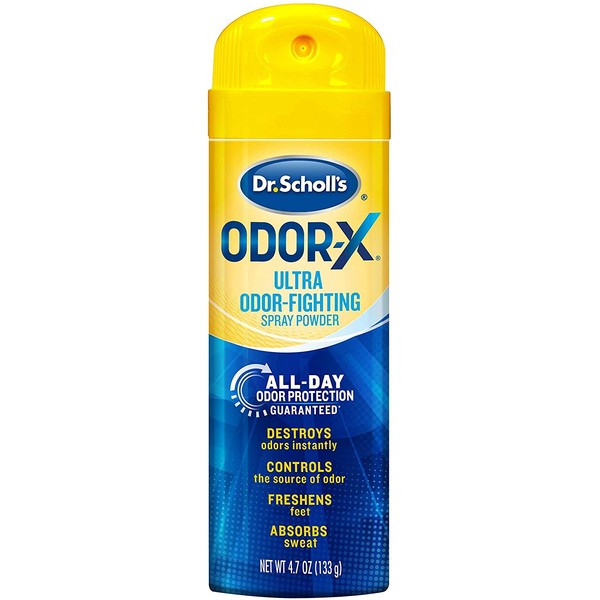 Dr. Scholl's Odor-X Antifungal Spray Powder, 4.7 Ounce