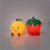 Urban Lifestyle Figural Fruit Squish LED Mood Lamp, 2 Pack