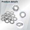 BIGLKNM Titanium Cylinder Head Studs Nuts & Engine Bolt Kit