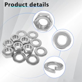 BIGLKNM Titanium Cylinder Head Studs Nuts & Engine Bolt Kit Compatible with Yamaha 1988-2006 Blaster 200 YFS200
