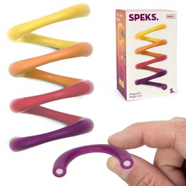Speks Helix Magnetic Fidget Toy | Stress Relief Desk Toy for Adults & Teens 14+ | Sensory Toy | Plasma