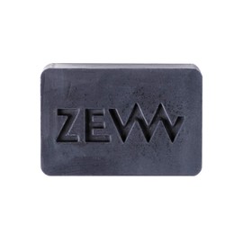 ZEW FOR MEN® natürliche Bartseife mit Aktivkohle aus den Karpaten, Bartshampoo für die tägliche Pflege von 3-Tage Bart bis Vollbart, reinigt Gesichtshaar-, und Haut, vegan, erfrischend, ohne Tierversuche, Seife 85 ml
