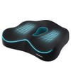 Memory Foam Seat Chair Cushion for Relieves Back Sciatica Pain