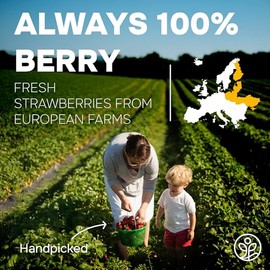 Jungle Powders Strawberry Powder for Baking & Smoothies 7 Ounce Bag 50 Servings - Freeze Dried Strawberries Extract 3rd Party Lab Tested Dehydrated Strawberries for Flavoring, Additive & Filler Free Berry Powder