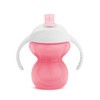 Munchkin Click Lock Chew Proof Plastic Trainer Cup, 8oz/237ml Pink