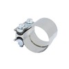 UTALIND 2.5" Exhaust Clamp, 2 1/2 Inch Stainless Steel Butt