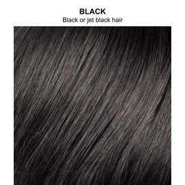 Gratitude Wig Color Black - Gabor Wigs Short Layered Cut Heat Friendly Synthetic Volume at Crowne Side Bang Comfort Cap Bundle MaxWigs Hairloss Booklet