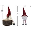Admired By Nature, Nordic Nisse Gnome, ABN5D011R-RD 17 inch, Christmas