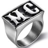 Jude Jewelers Size 7-15 Stainless Steel Motorcycle Biker MC Ring