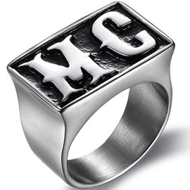 Jude Jewelers Size 7-15 Stainless Steel Motorcycle Biker MC Ring (11)