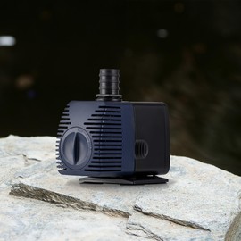 Alpine Corporation 280 GPH Outdoor Power Head Water Pumps for Large Fountains, Ponds, and Birdbaths