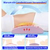 Hypuno Orthopaedic Lumbar Cushion Ergonomic Memory Foam Back & Lumbar