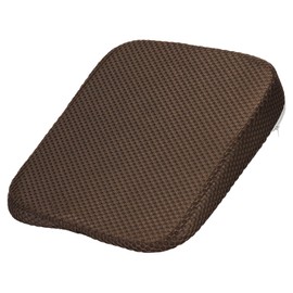 HARFINGTON Seat Cushion 3.15" Thick Comfort Memory Foam Office Chair Cushion with Non Slip Bottom for Car Seat Driver, Coffee