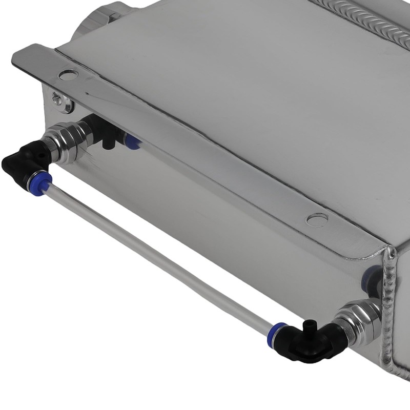 maXpeedingrods Universal 2L Radiator Overflow Tank Aluminium Alloy Coolant Engine