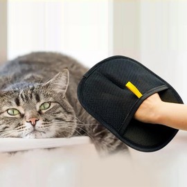 Pet Hair Removal Gloves, Electrostatic Cat Hair Remover, Pet Dog Grooming Glove, Efficient Pet Hair Removal Mitt, Gentle Deshedding Gloves, Can Be Used on Sofas, Carpet, Bedding and Clothes (3PCS)