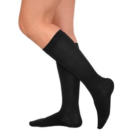 Hydas Stützstrumpf zur Thrombose Vorbeugung schwarz Größe 45-47 Doppelpack